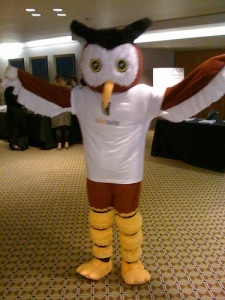 HootSuite's Owly at TWTRCON 09